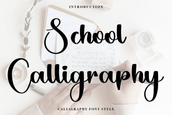 Bringing School Calligraphy to Life in Editorial Design