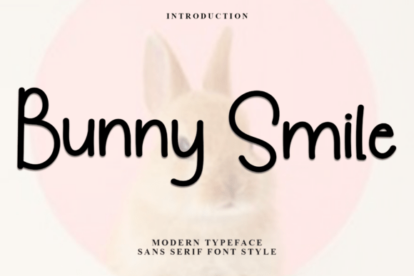 Bunny Smile: A Playful Font for Editorial Design