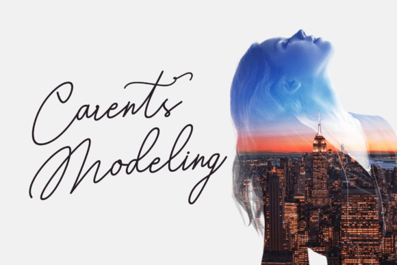 Carents Modeling: A Font That Speaks Volumes for Your Brand