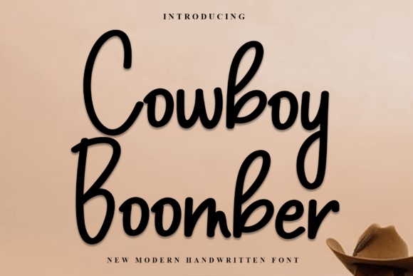 Cowboy Boomber: A Font for Digital Branding and Web Design