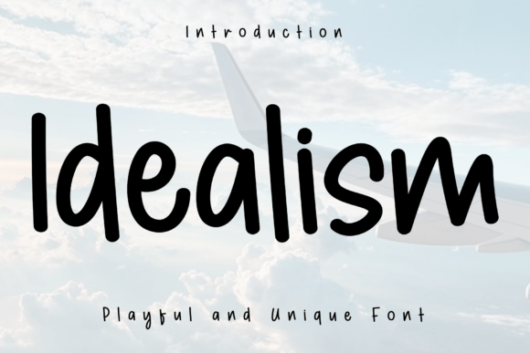 Enhance Your Brand with Idealism: A Premium Script Font for Small Businesses