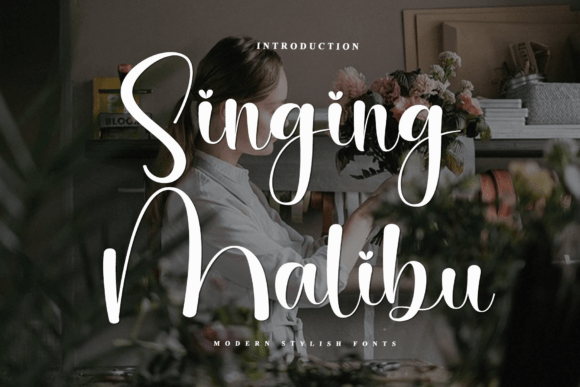 Enhance Your Brand with Singing Malibu Font