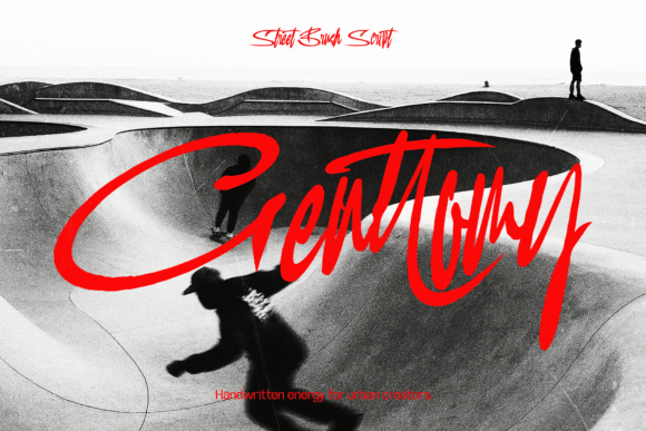 Genttomy: A Bold Script Font for Editorial Expression