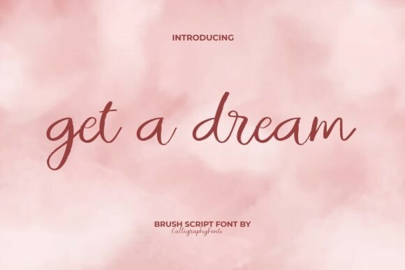 Get A Dream Font: Elevate Your Brand with a Chic Handwritten Script