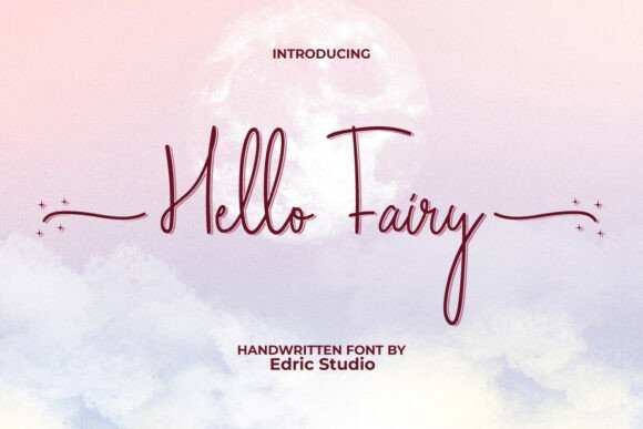 Hello Fairy Font: A Magical Touch for Handmade Creations