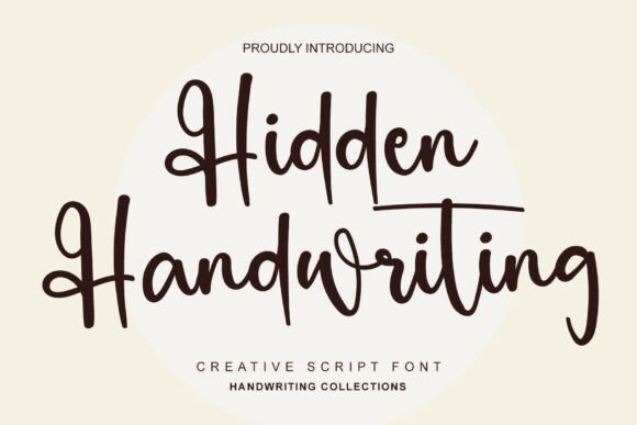 Hidden Handwriting: A Versatile Script Font for Modern Web Design