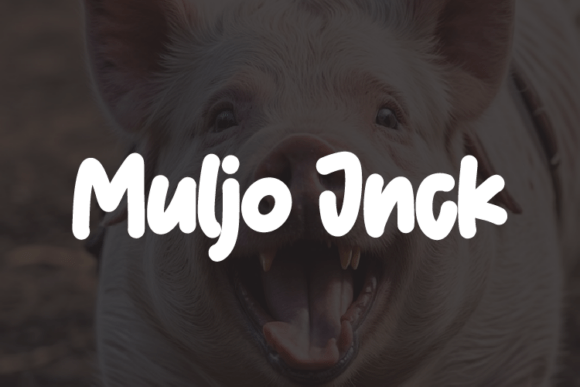 Muljo Jnck: A Bold Script Font for Web Design