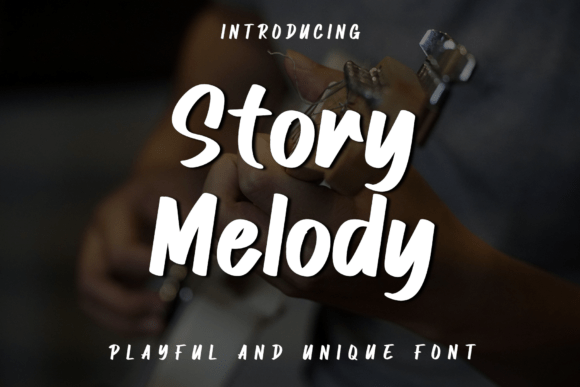 Story Melody: A Script Font for Elegant Branding