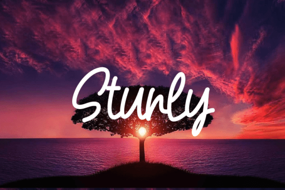 Sturly: A Modern Typeface for Versatile Branding