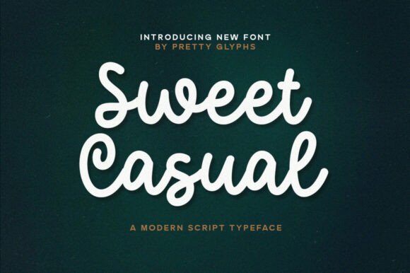 Sweet Casual: A Font for Warmth and Elegance