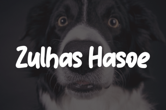 Zulhas Hasoe: A Font for Modern Branding
